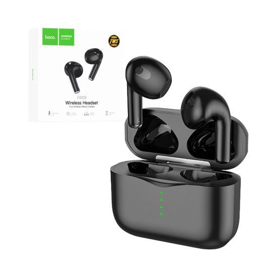 Hoco Bluetooth Wireless Earphones EW09 Soundman Black Hoco Bluetooth Wireless Earphones EW09 Soundman Black